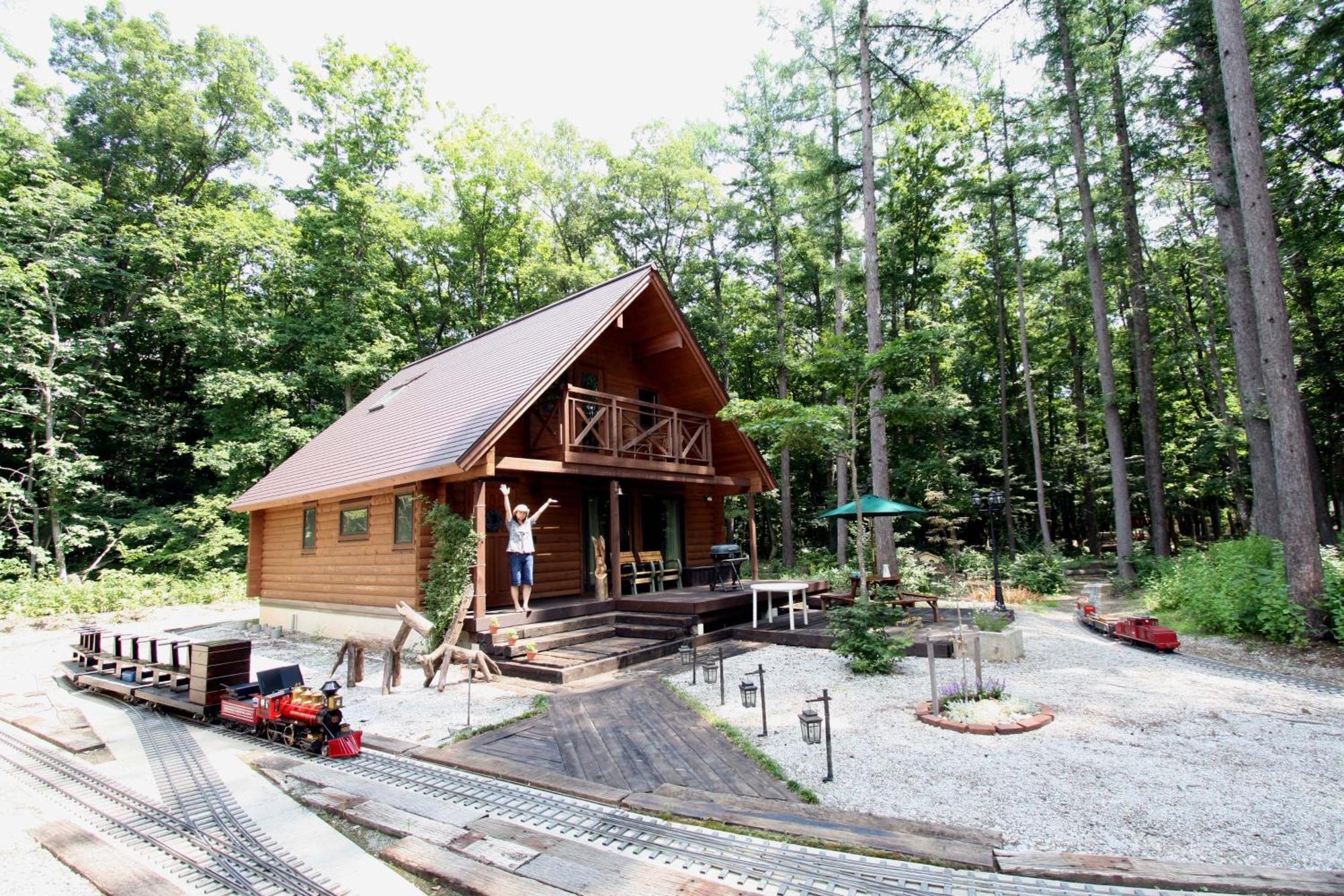 Log Cottage Epoch ฮาคุบะ ภายนอก รูปภาพ